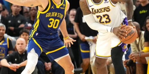 LeBron James är osäker till matchen mellan Lakers och Warriors på grund av en befarad skada